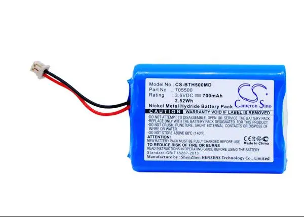 Батерия електронни пипети Cameron Sino Transferpette 705500 Ni-MH  3,6V 700mAh - CS-BTH500MD