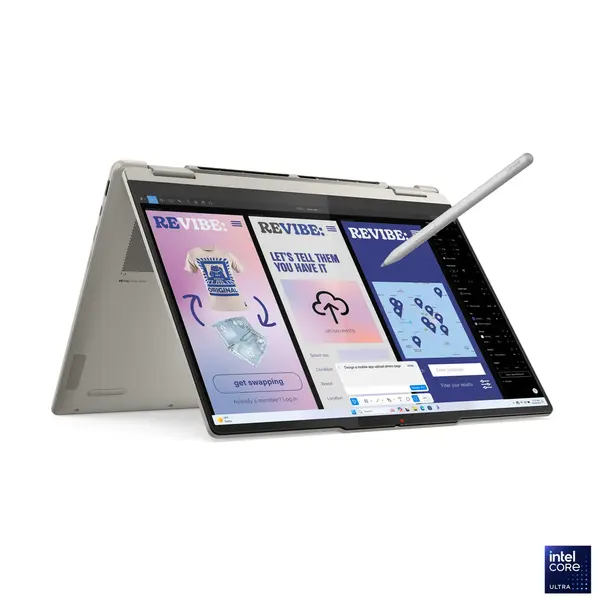 LENOVO ULTRA_5 16G INT 1TB SSD 14 2.8K OLED GL WIN11_HOME GRAY TOUCH - 83JQ001LBM - (71460)