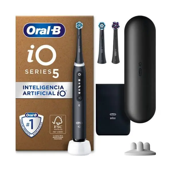 Ел. четка за зъби Oral-B iO Series 5, таймер, сензор за налягане, черна