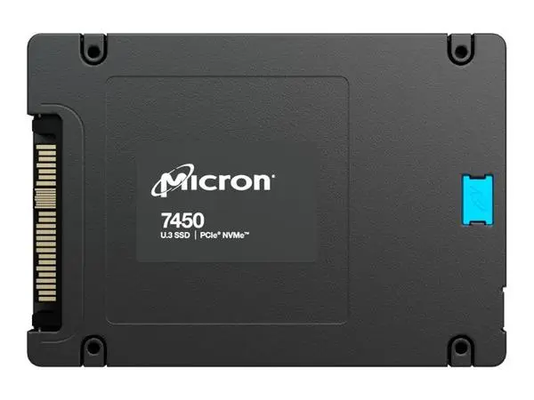 Micron 7450 MAX 3.2TB U.3 NVMe PCIe Gen4 3DWPD -  (A)   - MTFDKCC3T2TFS-1BC1ZABYYR (8 дни доставкa)