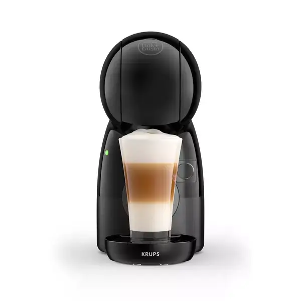 Кафемашина на капсули Krups Nescafe Dolce Gusto Piccolo XS, 1600W, 15 bar, 0.8 l. обем на резервоара за вода, черна, KP1A3B10