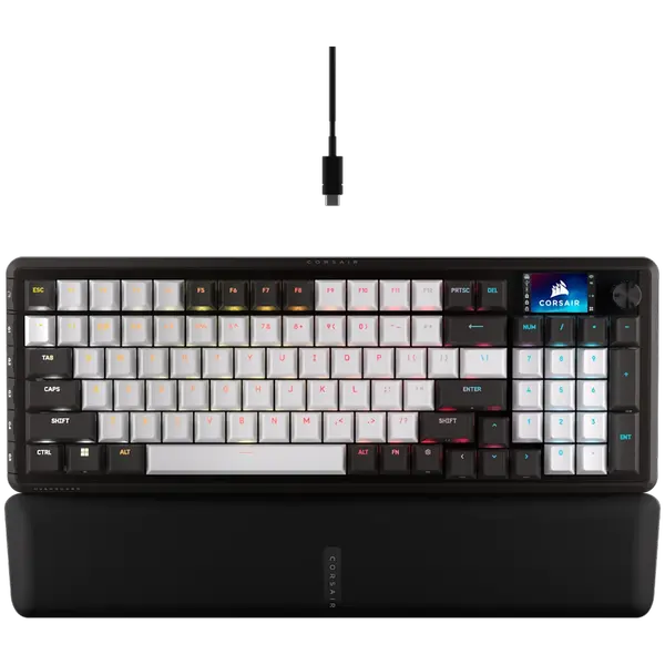 Corsair VANGUARD 96-MLX Plasma-DUAL, Gaming Keyboard, Black - CH-91E921E-NA