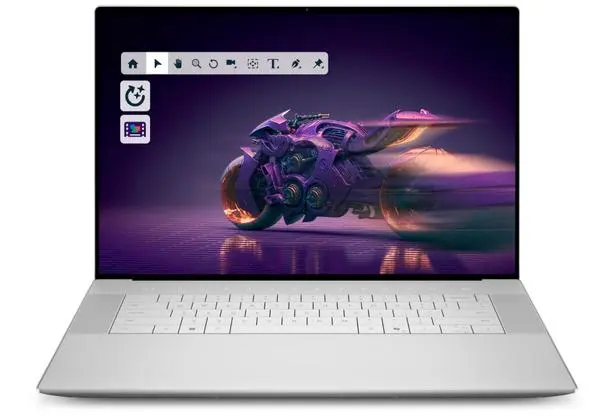 Лаптоп Dell 16 Premium DA16250 Intel Core Ultra 7 255H 1.50 GHz, 24 MB cache, 16GB 7467MHz onboard, SSD 1000GB M.2 PCIe NVMe - DA16250_ARLH_003