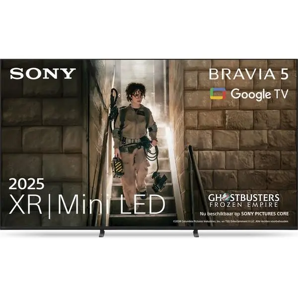 Sony K-55XR5 55" 4K HDR TV BRAVIA 5 , Mini LED, XR Processor, Triluminos PRO, Live Colour, XR Backlight Master Drive - K55XR55B.CEI