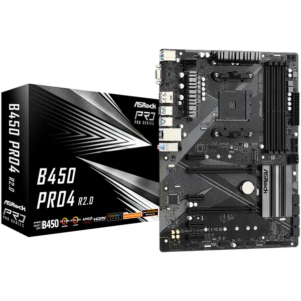 ASROCK Desktop B450 PRO4: Една от най-добрите дънни платки за бюджетни геймърски компютри