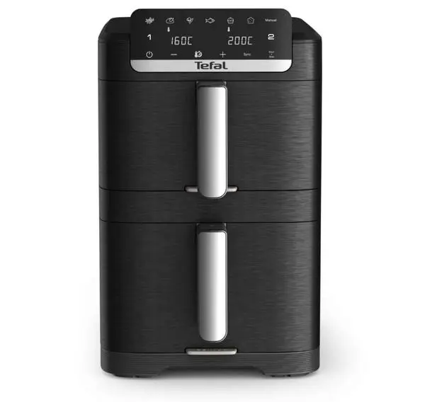 Tefal EY7568E0 Crispy Stack Af Genius+Acc Blk - EY7568E0