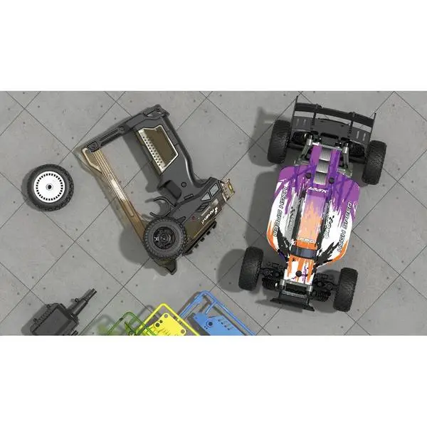 Преглед на Amewi RC Car Race Buggy DIY Kit