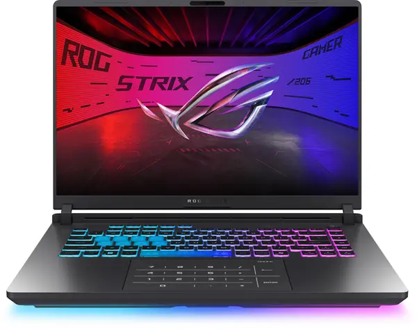 ASUS ROG STRIX G16 INTEL CORE ULTRA 9 275HX 32GB 1TB RTX 5060 16'' 2.5K 240HZ GRAY - 90NR0LJ1-M004L0 - (72064)