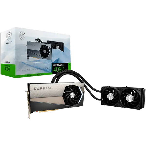 MSI Video Card NVidia RTX 4090 SUPRIM LIQUID X 24G: Най-мощната графична карта в света