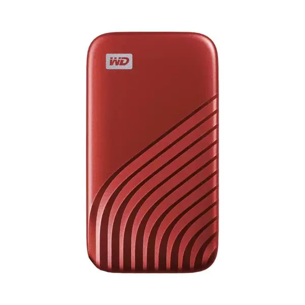 Външен SSD WD My Passport, 2TB, Червен - WDBAGF0020BRD