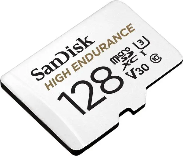 SANDISK High Endurance micro SDXC UHS-I, A1, SD Адаптер, 128GB, Class 10, 100Mb/s, SD-SDSQQNR-128G-GN6IA