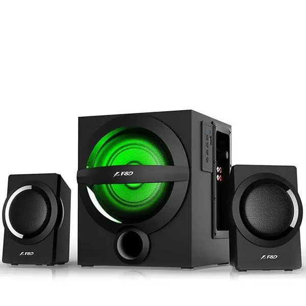 F&D A140X 2.1 Multimedia Speakers, 37W RMS (12Wx2+13W), 2x3'' Satellites + 4'' Subwoofer - A140X