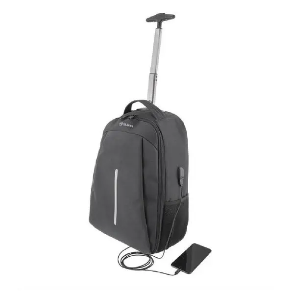 Tellur Rolly Laptop Trolley 15.6" чанта за лаптоп, USB-A, с колелца - TLL611262