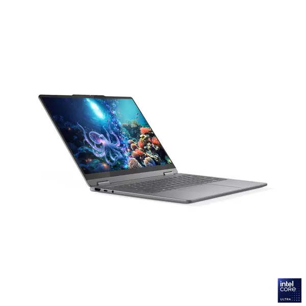 Лаптоп LENOVO YG7 2IN1 14/ 83JQ001NBM,  14",  Intel Core Ultra 7 258V, 8C (4P + 4LPE) / 8T, Max Turbo up to 4.8GHz, 12MB, RAM 32GB, SSD 1TB