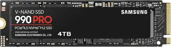 SSD SAMSUNG 990 PRO, 4TB, M.2 Type 2280, MZ-V9P4T0BW - MZ-V9P4T0BW
