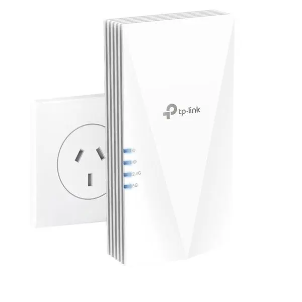 Range Extender/Репитер TP-Link RE500X AX1500, 2.4 GHz (300Mpbs)/ 5GHz (1200Mbps), 1x 10/100/1000M, 2x вътрешни антени