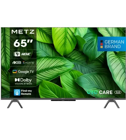 METZ Телевизор 65" UHD LED SMART TV, 4K, Google TV, Frameless - METZ-TV-65MUF7000Z
