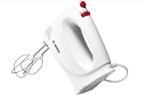 Bosch MFQP1000, Hand mixer, YourCollection, 300 W, 2 speeds plus turbo function, instant start/turbo, white - MFQP1000