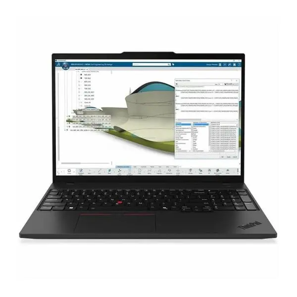 Лаптоп Lenovo ThinkPad P16s G4, дванадесетядрен AMD Ryzen AI 9 HX PRO 370 2.0/5.1GHz, 16" WUXGA (1920x1200) IPS 500nits Anti-glare 100% sRGB display, 64(2х32)GB DDR5, 1TB SSD NVMe, Windows 11 Pro