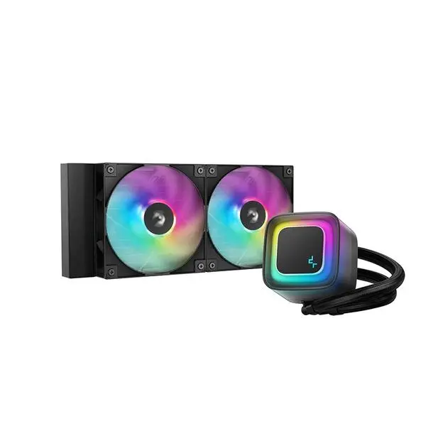 DeepCool водно охлаждане Water Cooling LE240 V2 - Addressable RGB - LGA1851/AM5 (R-LE240-BKAMMC-G-2)