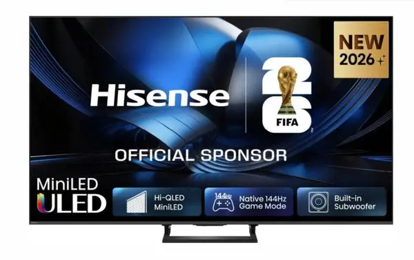 Hisense 65"U7SE, 4K Ultra HD 3840x2160, ULED, FALD, Quantum Dot, 144Hz, IPS, HDR 10+, HLG, Dolby Vision IQ - 65U7SE