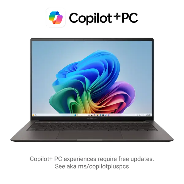 ASUS ZENBOOK S14 INTEL CORE ULTRA 7 258V 32GB 1TB 14'' 3K OLED TOUCH WIN 11 PRO GRAY NO ADAPTER - 90NB14F3-M011R0 - (72540)