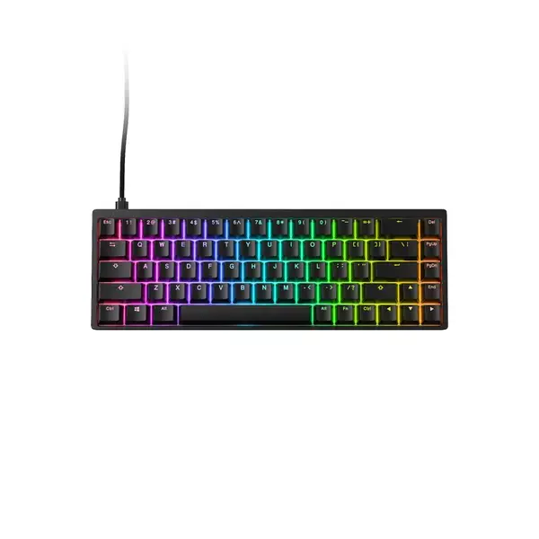 Endgame Gear Професионална геймърска механична клавиатура Professional KB65HE Gateron Magnetic Switches, Hall Effect, RGB Black - GG-KB65HE-GUS