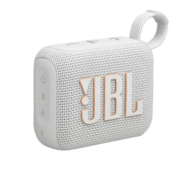 JBL GO 4 WHT Ultra-portable waterproof and dustproof Speaker - JBLGO4WHT