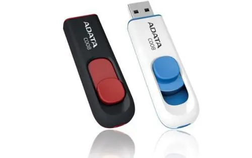 ADATA USB2.0 32GB PLASTIC - AC008-64G-RKD
