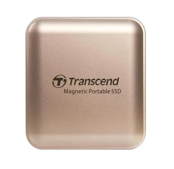 Transcend 2TB, External SSD, ESD420G, USB 20Gbps, Type C, Magsafe, Champagne Gold - TS2TESD420G - (P)