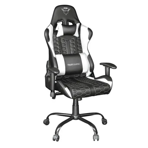 TRUST GXT 708W Resto Gaming Chair White - 24434