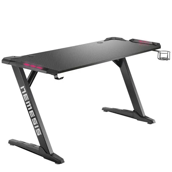 Геймърско бюро Nemesis Pro Led - NEMESIS-DESK-PRO-LED