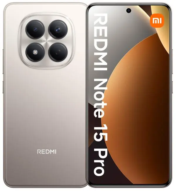 Смартфон Note 15 Pro 8/256 (титаниев цвят), Redmi (v)