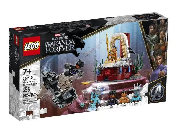 LEGO H.H. Marvel: Тронната зала на крал Намор 76213 -  (A)   - 76213 (8 дни доставкa)