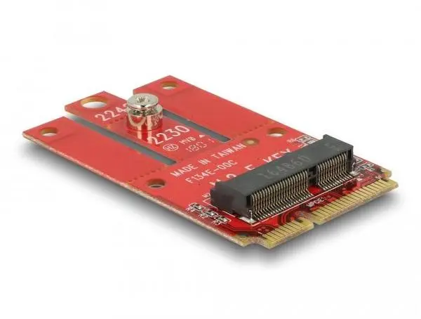 Адаптер Delock, Mini PCIe към M.2 Key E slot - DELOCK-63909