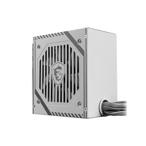Захранване MSI MAG A650BNL White, 650W, Active PFC, 80 Plus Bronze, 120mm вентилатор