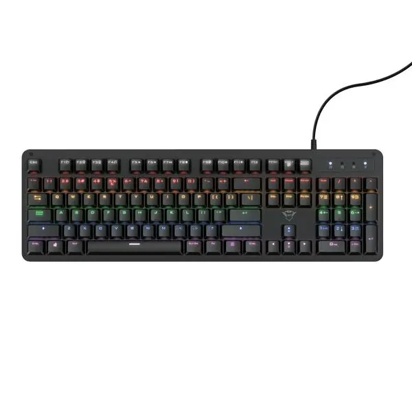 TRUST GXT 863 Mazz Mechanical Illuminated Keyboard US - 24200