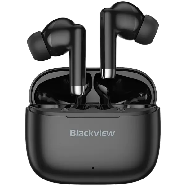 Blackview AirBuds 4, Battery 35mAh,Charging box battery 400mAh, Bluetooth 5.3, Black - BVAIRBUDS4-B