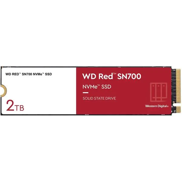 SSD M.2 2TB WD Red SN700 NVMe PCIe 3.0 x 4 -  (К)  - WDS200T1R0C (8 дни доставкa)