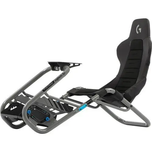 Геймърски стол Playseat Trophy Logitech G Edition, Сив - PLAYSEAT-TROPHY-LOG