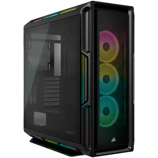 Corsair iCUE 5000T RGB Tempered Glass Mid-Tower Smart Case, Black, EAN: 0840006645160 - CC-9011230-WW
