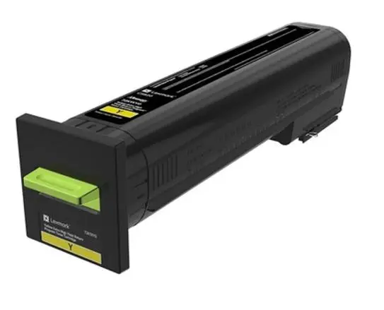 Lexmark 72K2XY0 CS/CX820, CX825, 860 Yellow Return Programme 22K Toner Cartridge - 72K2XY0