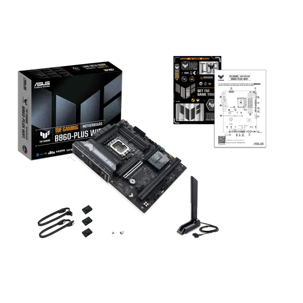 ASUS TUF GAMING B860-PLUS WIFI (Intel,1851,DDR5,ATX) -  (A)   - 90MB1JL0-M0EAY0 (8 дни доставкa)