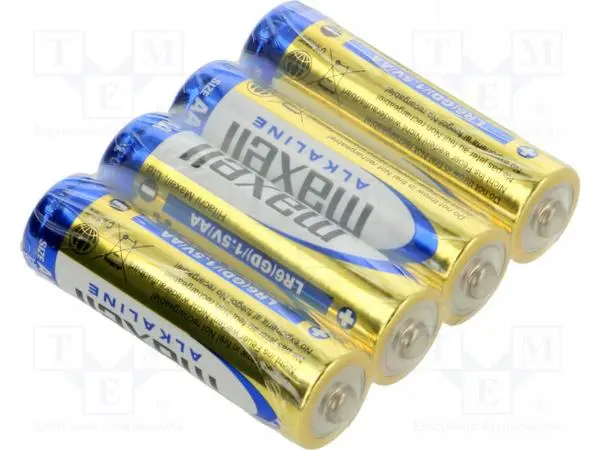 Maxell Battery 1.5V Alkaline LR03 AAA БЛИСТЕР ОТ 4 БРОЯ!