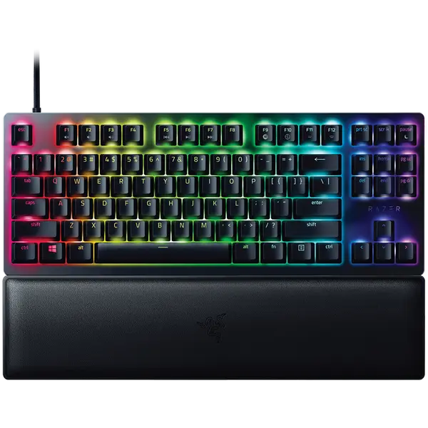 Razer Huntsman V2 Tenkeyless, Optical Gaming Keyboard (Clicky Optical Switch), US Layout - RZ03-03940300-R3M1