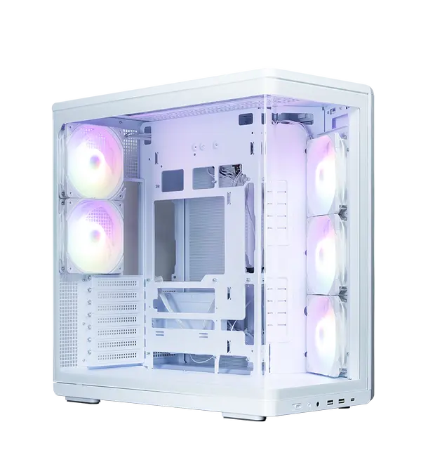 ZALMAN P60 ATX MID TWR WHITE - P60 WHITE - (73180)