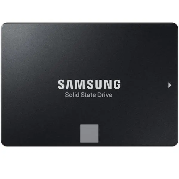 SSD 4TB, Samsung 870 EVO (MZ-77E4T0B/EU), SATA 6Gb/s, 2.5" (6.35 cm), скорост на четене 560 MB/s, скорост на запис 530 MB/s