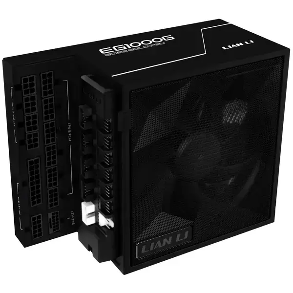 Захранване Lian Li EDGE 1000W 80+ Gold PCIe 5.1, ATX 3.1 - Черно - G9P.EG1000G.BH00.EU