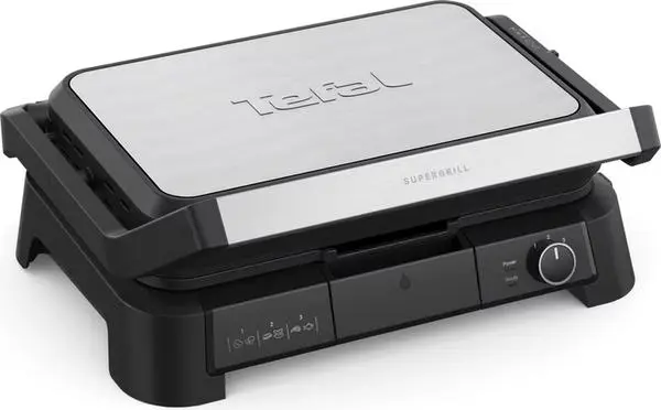 Tefal GC520DE0 Supergrill 3In1 Xl Inox Eu - GC520DE0
