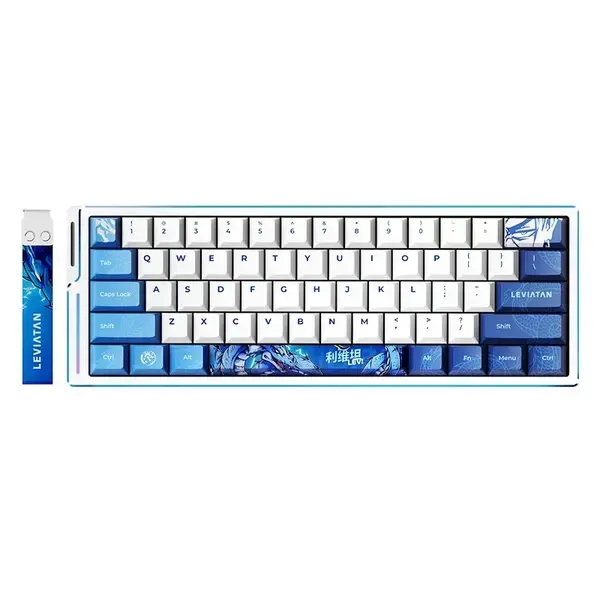 ATK Професионална геймърска механична клавиатура Professional EDGE 60 HE Leviatan 8K, TTC RGB Magneto Switches - EDGE60-HE-M-TTC